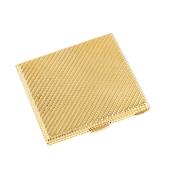 18KT GOLD POWDER COMPACT