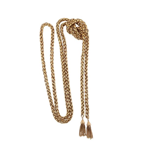 18KT GOLD SAUTOIR