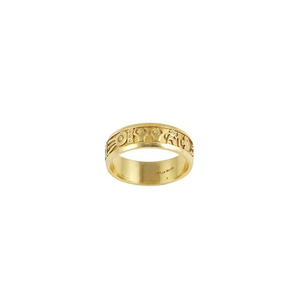 18KT GOLD RING