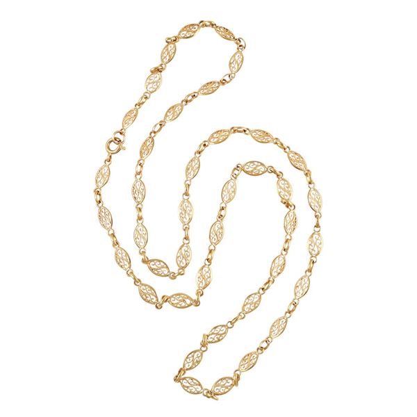 18KT GOLD NECKLACE