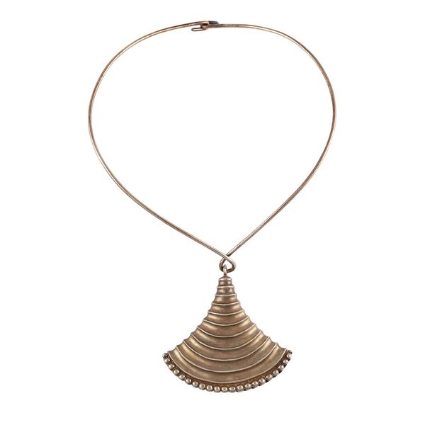 800 SILVER NECKLACE WITH PENDANT, ZOLOTAS