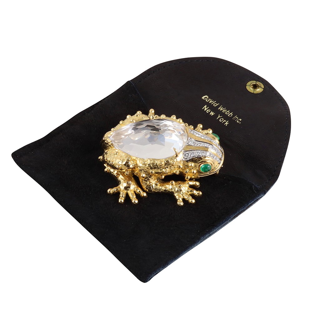 SPILLA-PENDENTE "RANA", DAVID WEBB