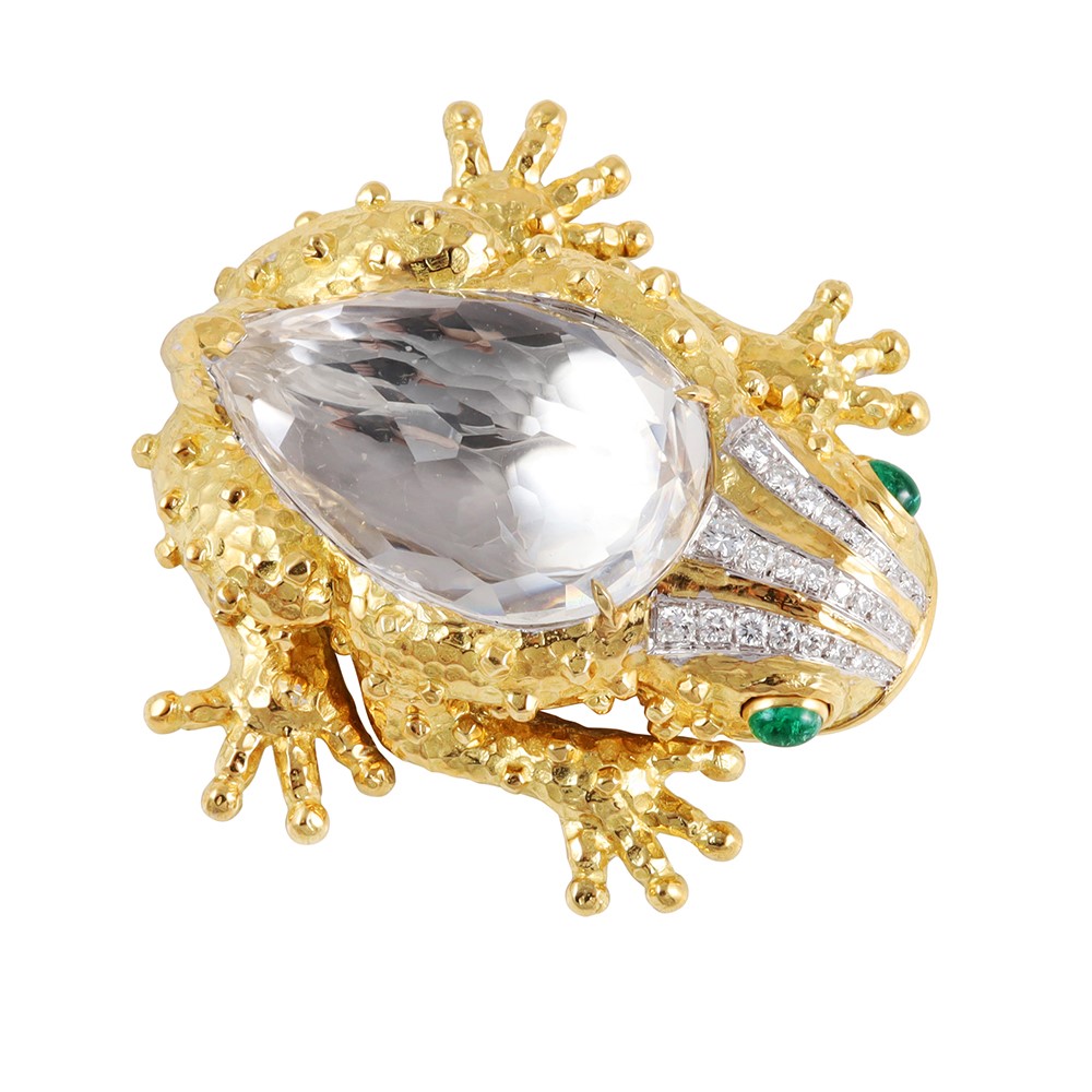 SPILLA-PENDENTE "RANA", DAVID WEBB