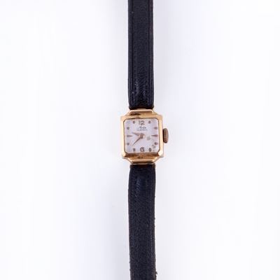 Orologio da polso, oro giallo 18 kt