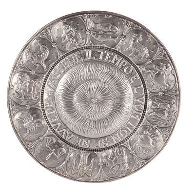 Centrotavola, Gianmaria Buccellati, "piatto Leonardesco"