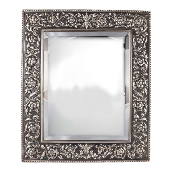 925 SILVER FRAME "MEDICEA", WITH MIRROR, GIANMARIA BUCCELLATI