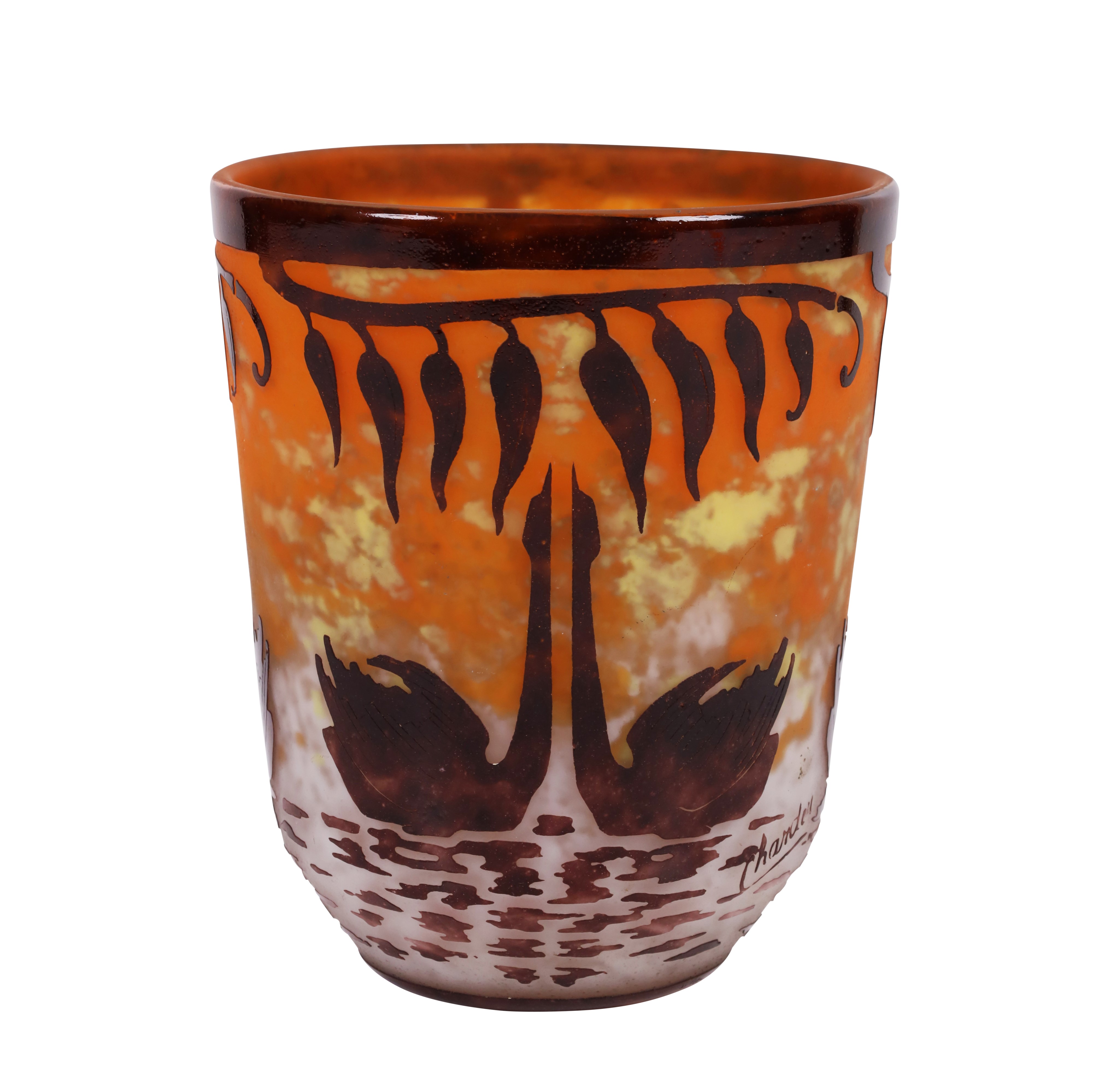 VASO, CHARLES SCHNEIDER, LE VERRE FRANÇAIS