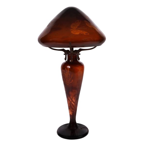 LAMPADA DA TAVOLO, ÉMILE GALLÉ