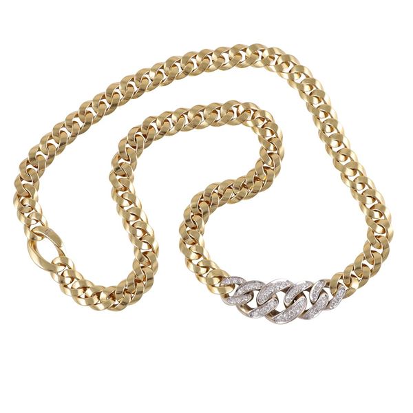 18KT GOLD AND DIAMONDS NECKLACE, POMELLATO