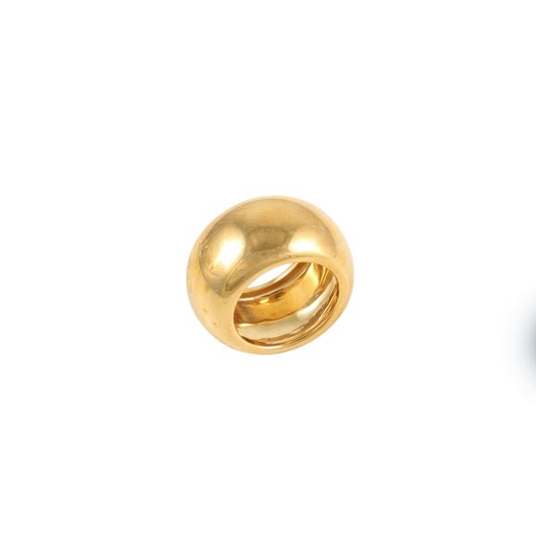 18KT GOLD RING, BY POMELLATO