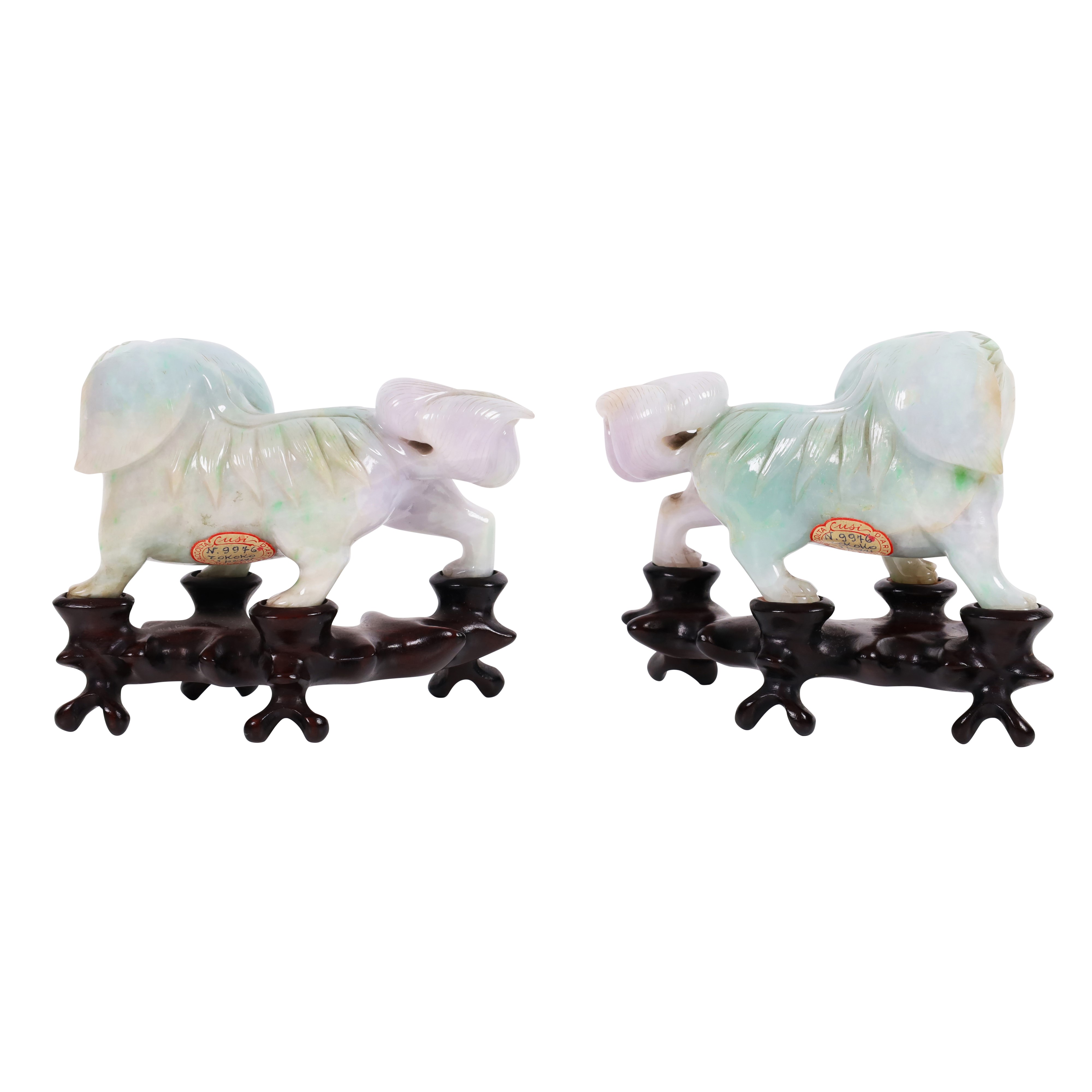 COPPIA DI SCULTURE