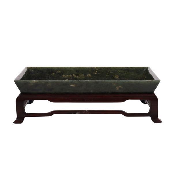 SMALL TRAY - 清 碧玉笔洗