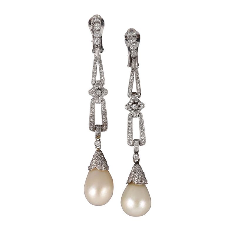 ORECCHINI, PERLE NATURALI