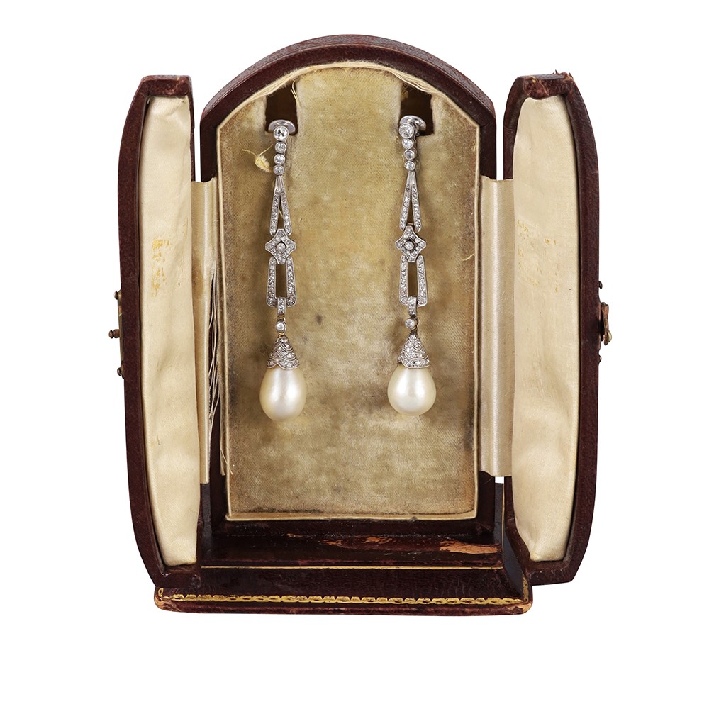 ORECCHINI, PERLE NATURALI