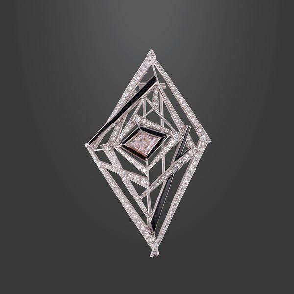 SPILLA, DIAMANTE ROSA, SCAVIA  - Asta GIOIELLI IMPORTANTI - Casa d'Aste International Art Sale