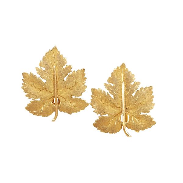 18KT GOLD EARRINGS, BY MARIO BUCCELLATI