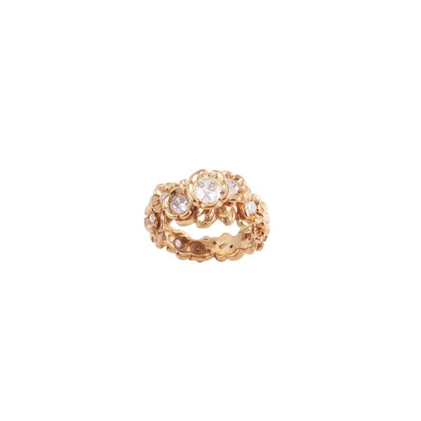 18KT GOLD AND DIAMONDS RING  - Auction IMPORTANT JEWELRY - Casa d'Aste International Art Sale