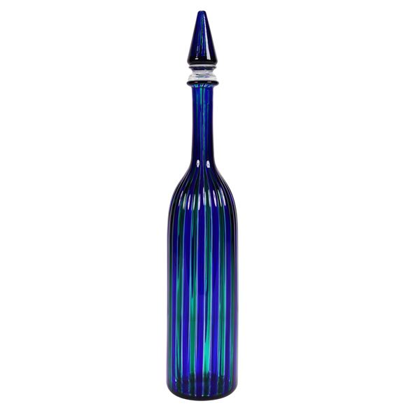 GLASS BOTTLE, BY Giò Ponti for Venini  - Auction ORIENTAL ART AND  FINE GLASS 东方艺术与琉璃 - Casa d'Aste International Art Sale