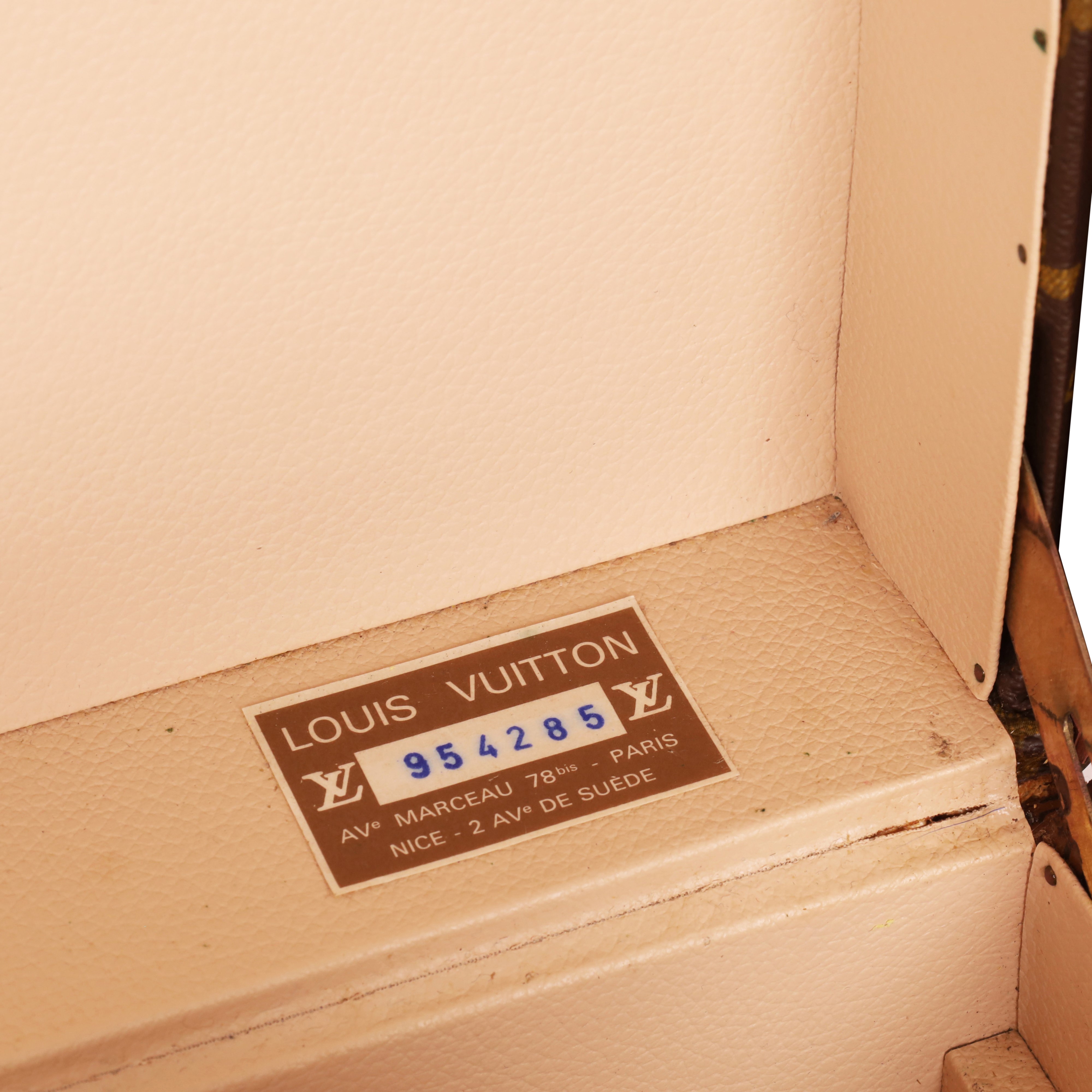 LOUIS VUITTON "Valigia ALZER 70" Vintage