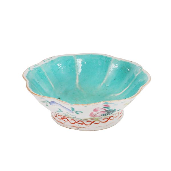 BOWL - 清 粉彩贡碗