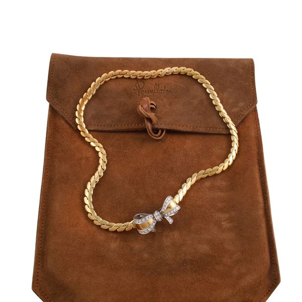 18KT GOLD AND DIAMONDS NECKLACE, BY POMELLATO  - Auction IMPORTANT JEWELRY - Casa d'Aste International Art Sale