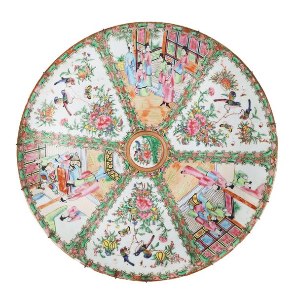 PLATE - 清 广彩大盘