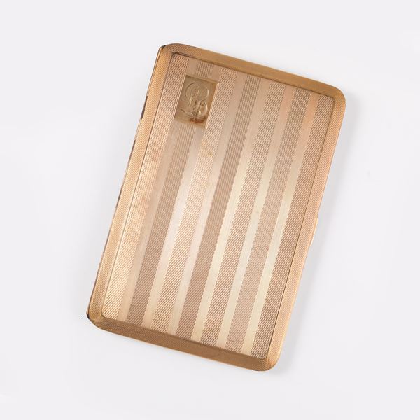 9KT GOLD CIGARETTE CASE