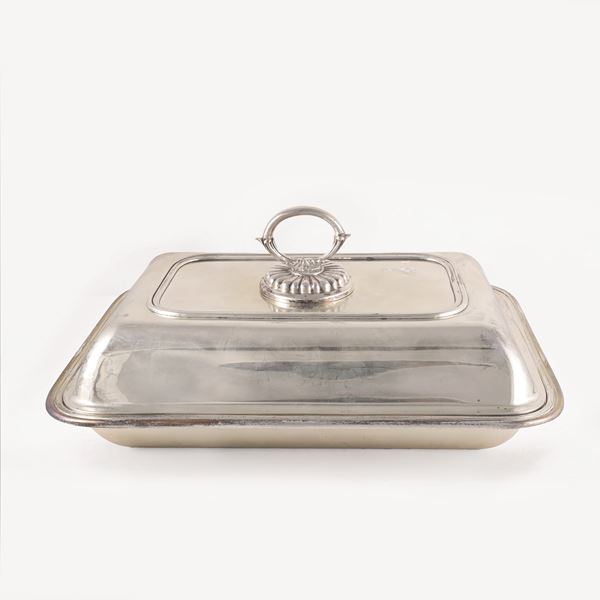 800 SILVER ENTRÉE DISH