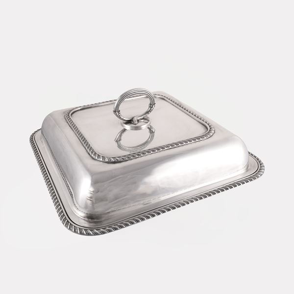 800 SILVER ENTREE DISH