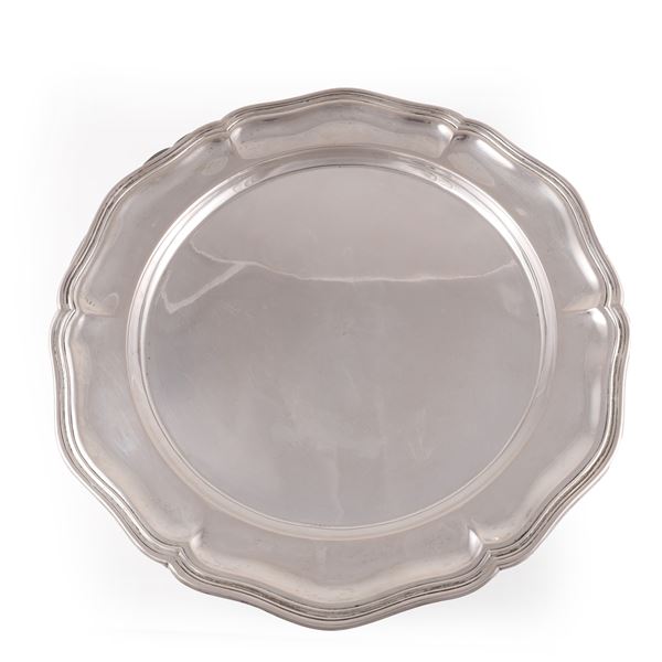 LOT OF TWO 800 SILVER PLATES