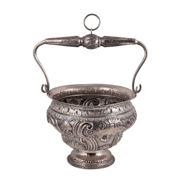 925 SILVER HOLY WATER BUCKET