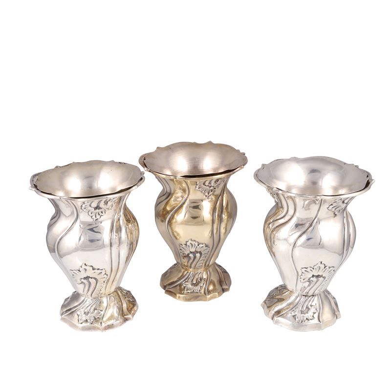 Set di Tre Piccoli Vasi