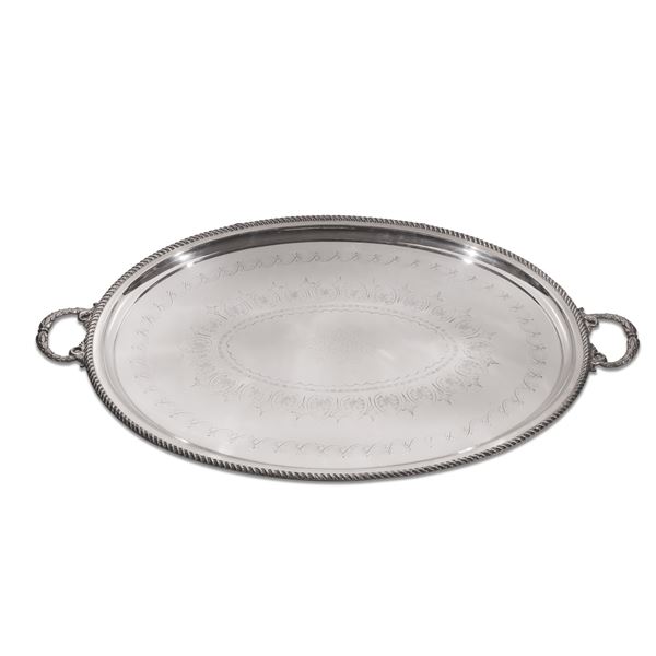 SILVER PLATED TRAY