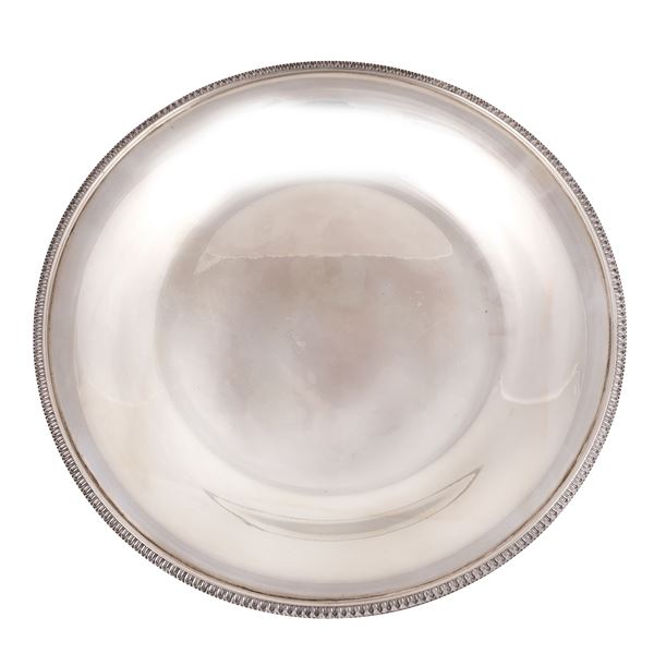 800 SILVER LOT OF TWO SERVING DISH, BY R. MIRACOLI & F.