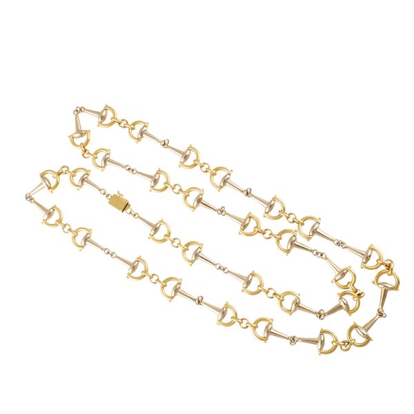 18KT GOLD NECKLACE WITH HORSE BIT DESIGN  - Auction IMPORTANT JEWELRY - Casa d'Aste International Art Sale