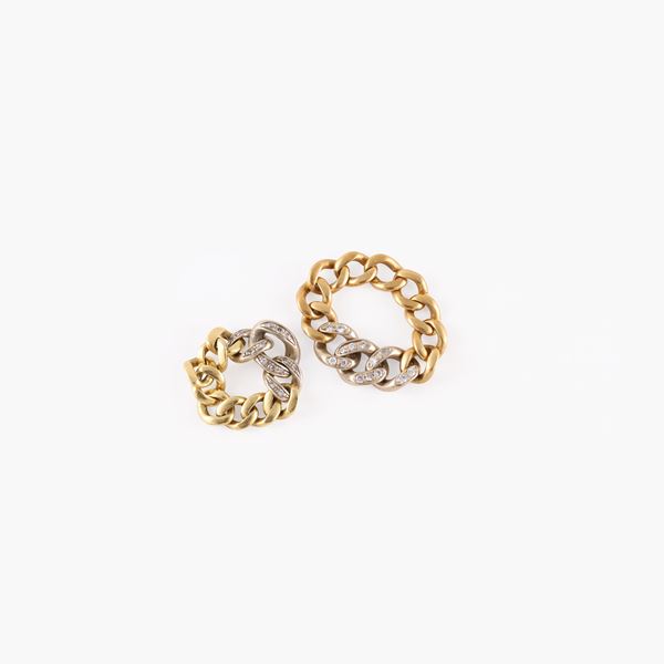 LOT OF TWO RINGS WITH DIAMONDS  - Auction JEWELS AND SILVERS - Casa d'Aste International Art Sale