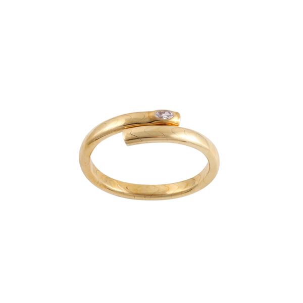 18KT GOLD AND DIAMOND SPRING BRACELET, BY POMELLATO  - Auction IMPORTANT JEWELRY - Casa d'Aste International Art Sale