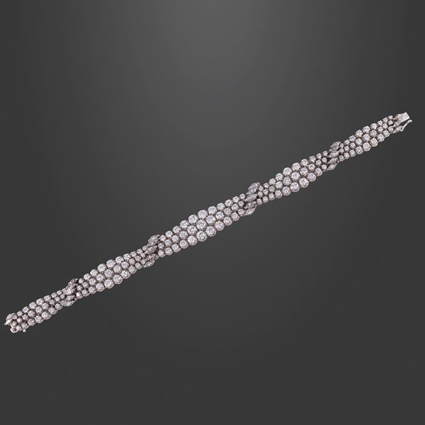 18KT GOLD BRACELET WITH DIAMONDS