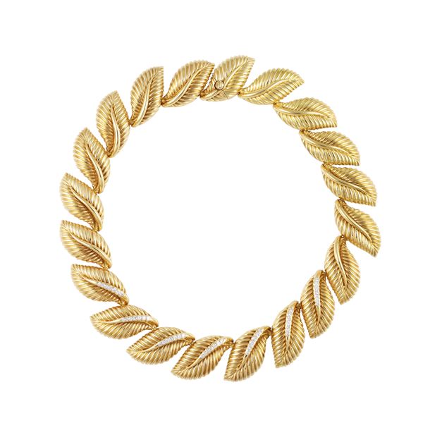 18KT GOLD AND DIAMONDS NECKLACE  - Auction IMPORTANT JEWELRY - Casa d'Aste International Art Sale