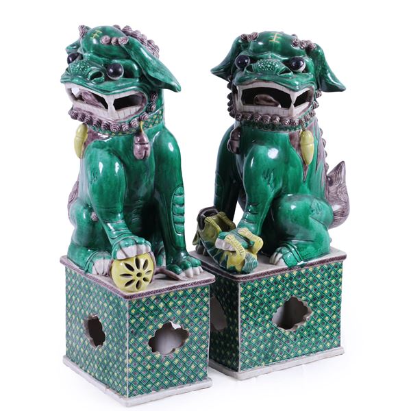 COPPIA DI CANI DI FO