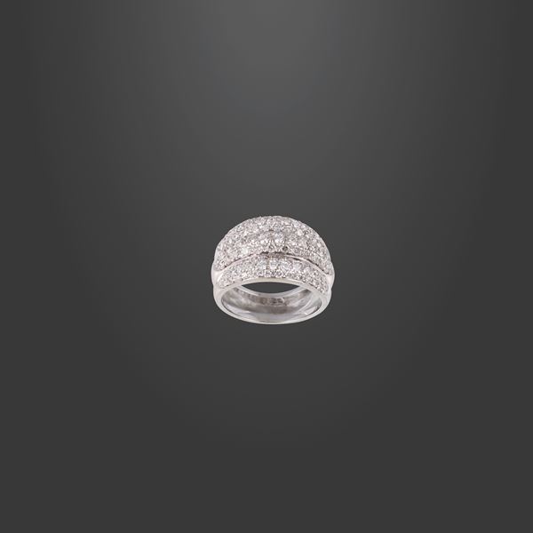 18KT GOLD AND DIAMONDS RING  - Auction IMPORTANT JEWELRY - Casa d'Aste International Art Sale