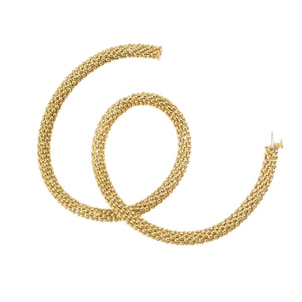 18KT GOLD NECKLACE, BY MASELLA