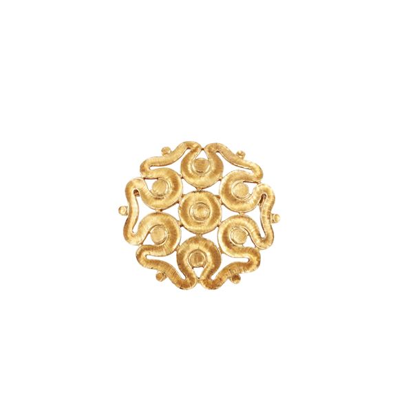 18KT GOLD BROOCH, BY LALAoUNIS