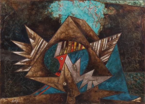 GIANNI DOVA - Dentro una scultura