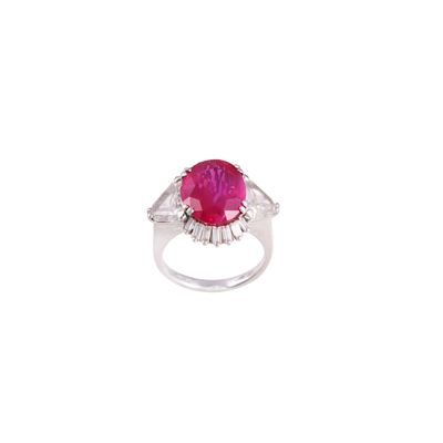 Anello, Rubino Myanmar, Scavia