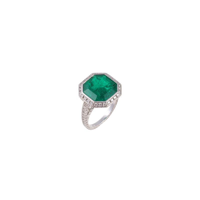 Anello, Smeraldo Colombia, Scavia
