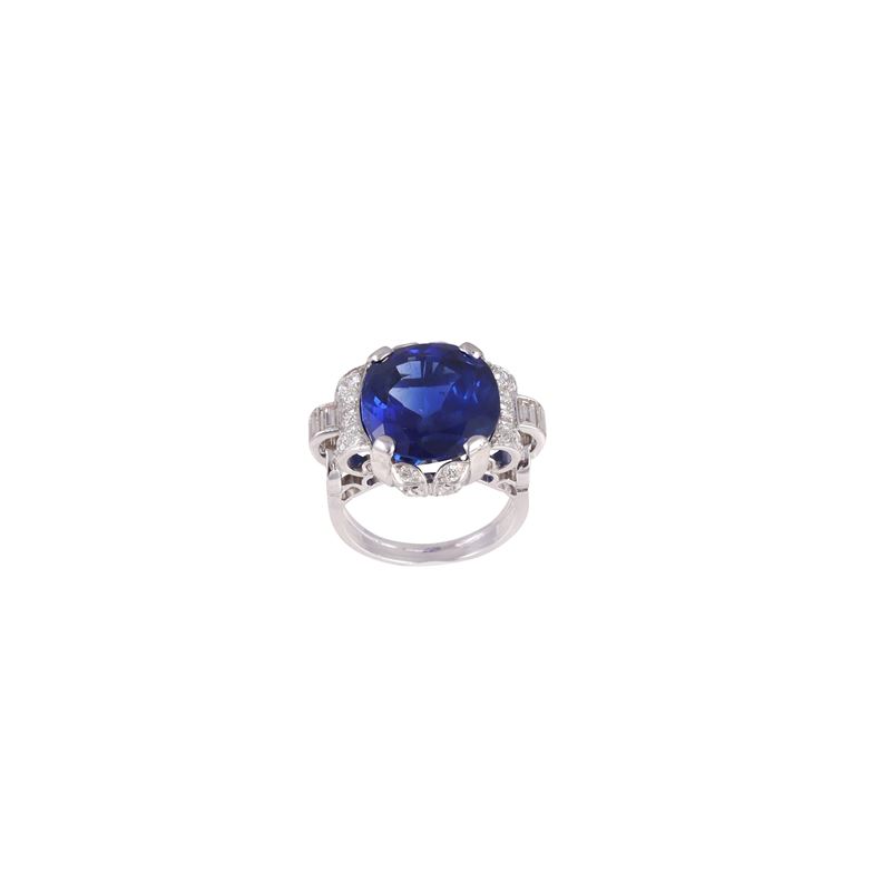 Anello, Zaffiro Sri Lanka