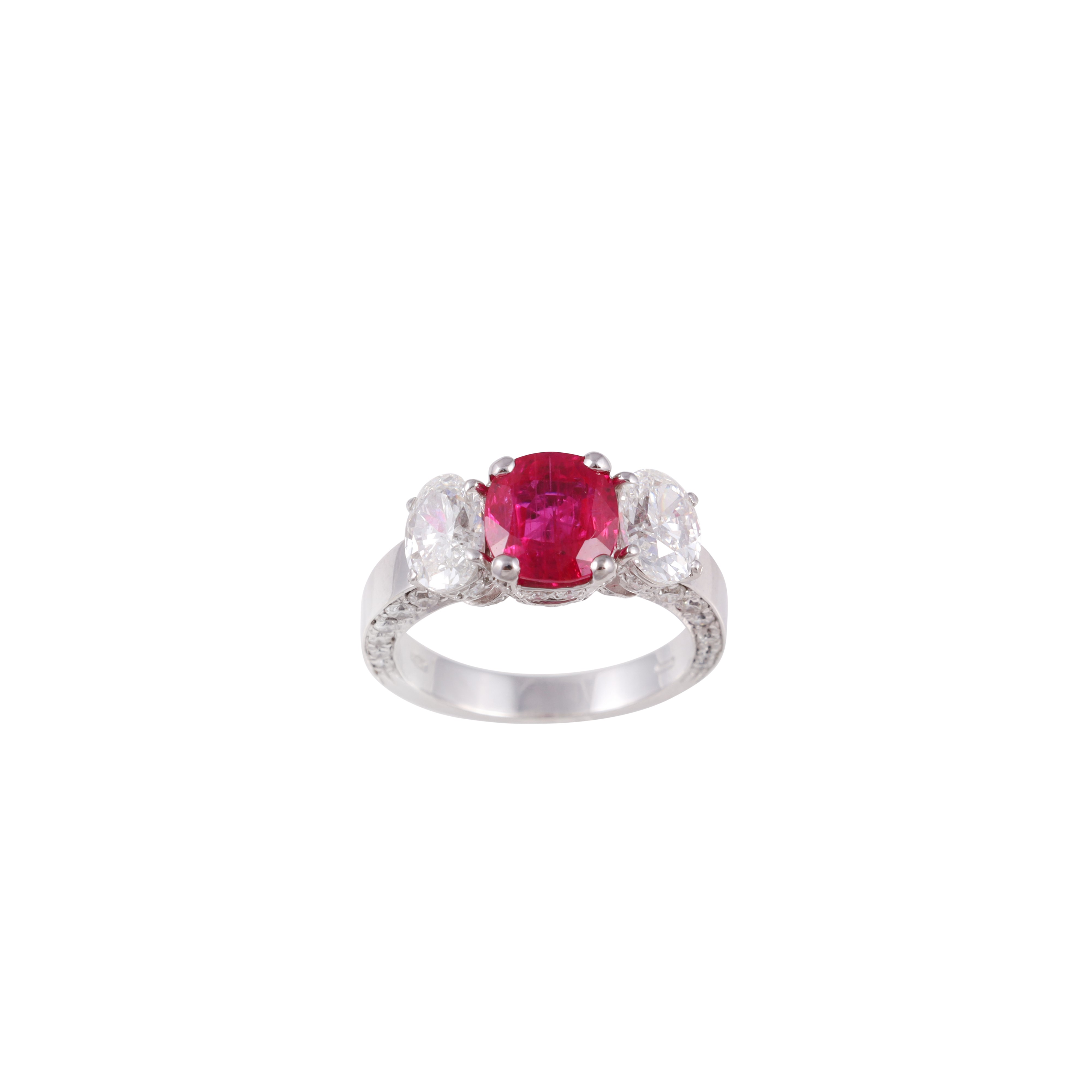 Anello, Rubino Myanmar