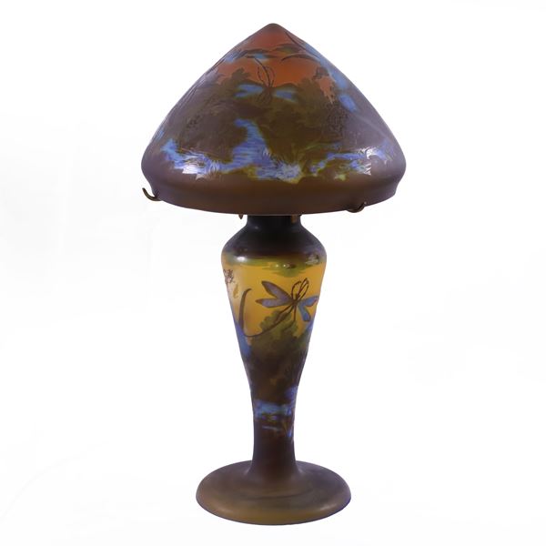 LAMPADA DA TAVOLO, ÉMILE GALLÉ