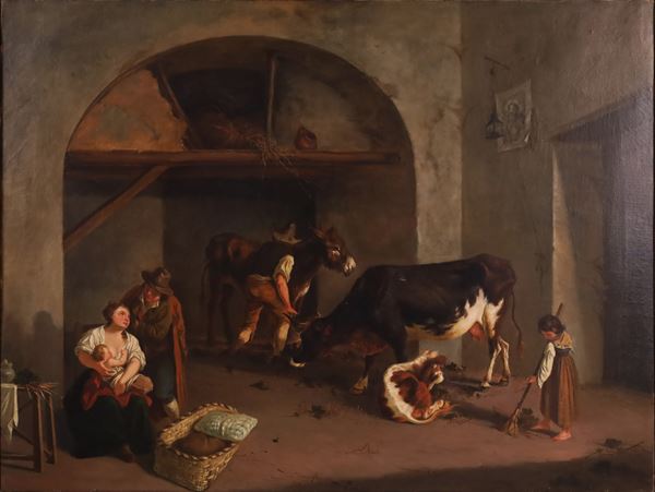 Rural scene 19th century